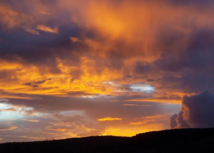 Sunrise Directly At The Sea *